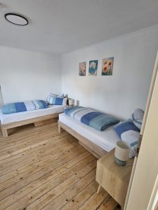 Zwei einzelne Betten